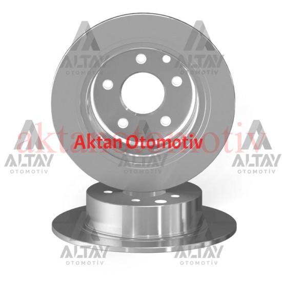 FREN DISKI QASHQAI 07-13 / JUKE 11-17 / X-TRAIL 06-13 / ARKA DÜZ 292-5 KAPLAMALI (SET)